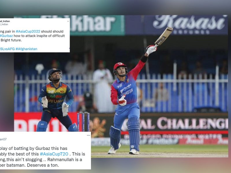AFG vs SL: "सीखों इससे कुछ"- गुरबाज के चौके-छक्कों से सज़ी ताबड़तोड़ पारी देख फैंस का दिल उठा झूम, बाकी टीमों से कर दी यह मांग