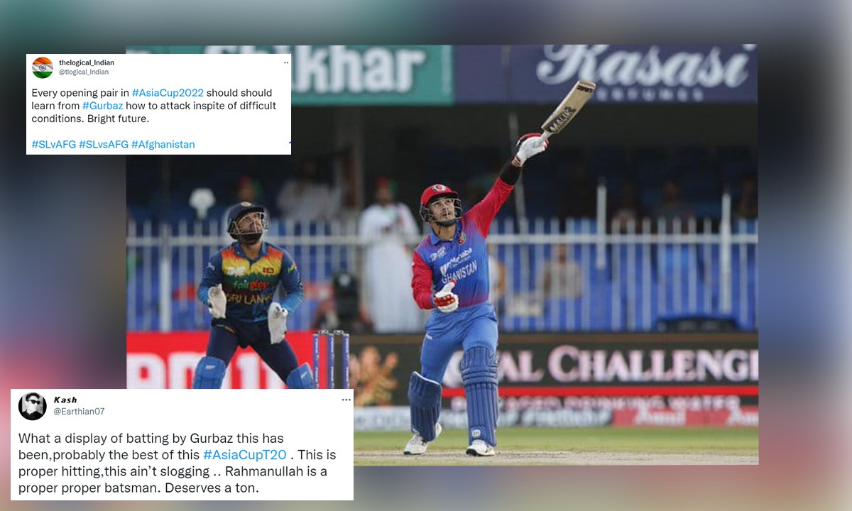 AFG vs SL: "सीखों इससे कुछ"- गुरबाज के चौके-छक्कों से सज़ी ताबड़तोड़ पारी देख फैंस का दिल उठा झूम, बाकी टीमों से कर दी यह मांग