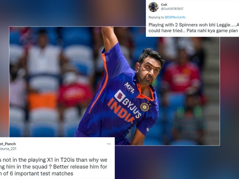 IND vs PAK: "दिमाग सठिया गया हैं क्या"- दो लेग स्पिनर के साथ उतरी भारत पर अुनभवी अश्विन को नहीं मिली जगह, फैंस का ठनका माथा