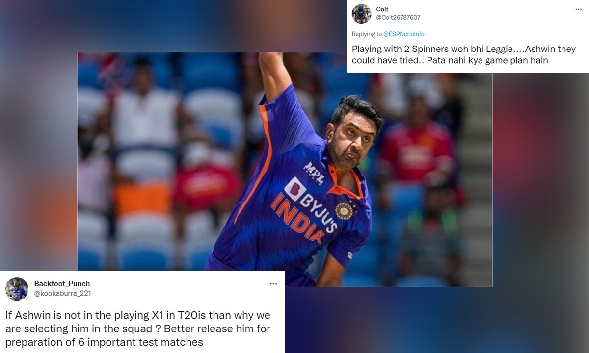 IND vs PAK: "दिमाग सठिया गया हैं क्या"- दो लेग स्पिनर के साथ उतरी भारत पर अुनभवी अश्विन को नहीं मिली जगह, फैंस का ठनका माथा