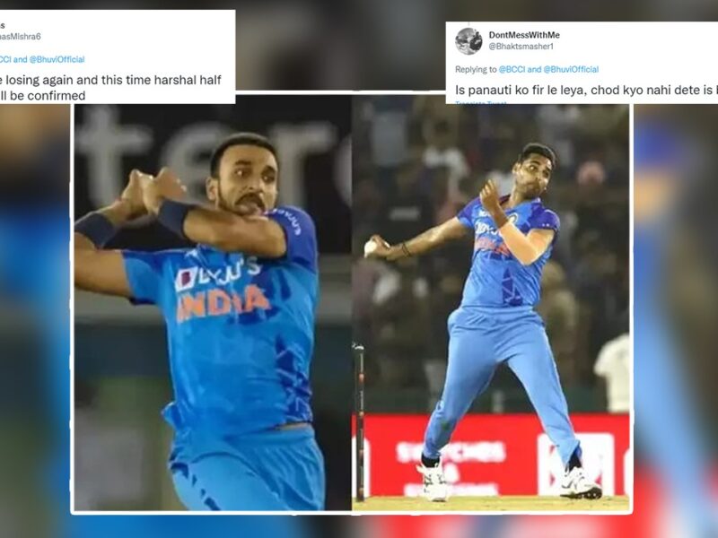IND vs AUS: "ऐसे जीतेंगें वर्ल्ड कप"- भारत की प्लेइंग 11 में फिसड्डी खिलाड़ियों को देखकर भारतीय फैंस का पारा चढ़ा सातवें आसमान