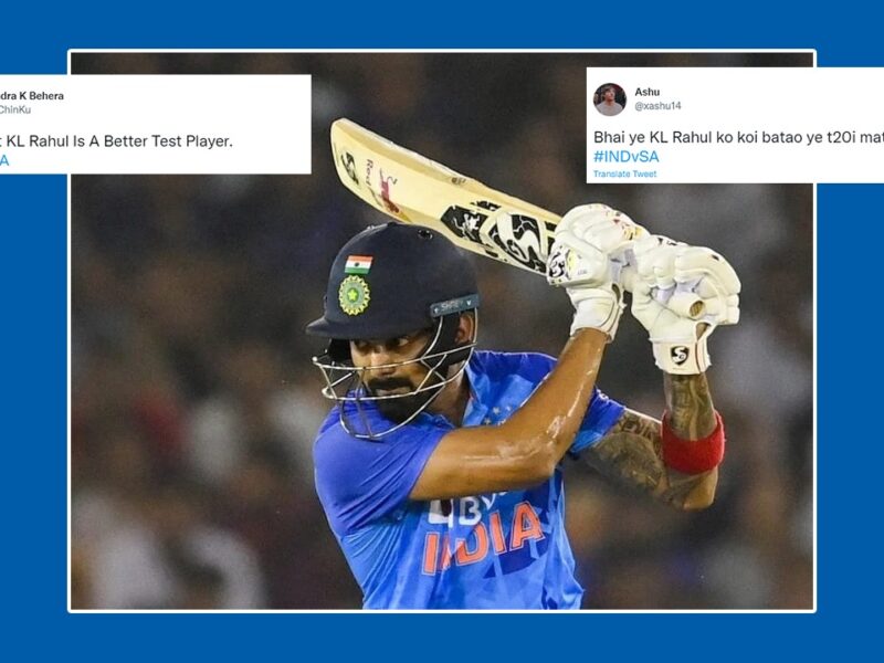 IND vs SA: "भाई इसको हम नहीं झेल सकते"- केएल राहुल ने टी20 में टेस्ट पारी खेल फैंस का मूड किया खराब, भड़के फैंस ने एक किया जमीन-आसमान