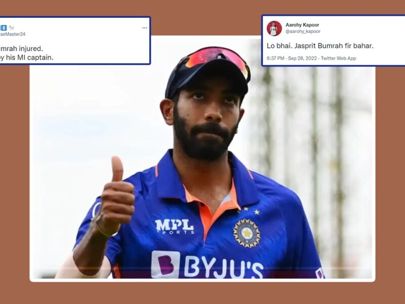 IND vs SA: "अपने कैप्टन से ही सीखा हैं"- जसप्रीत बुमराह सिर्फ दो गेम खेल वापस हुए चोटिल बौखलाए फैंस ने जमकर लगाई फटकार