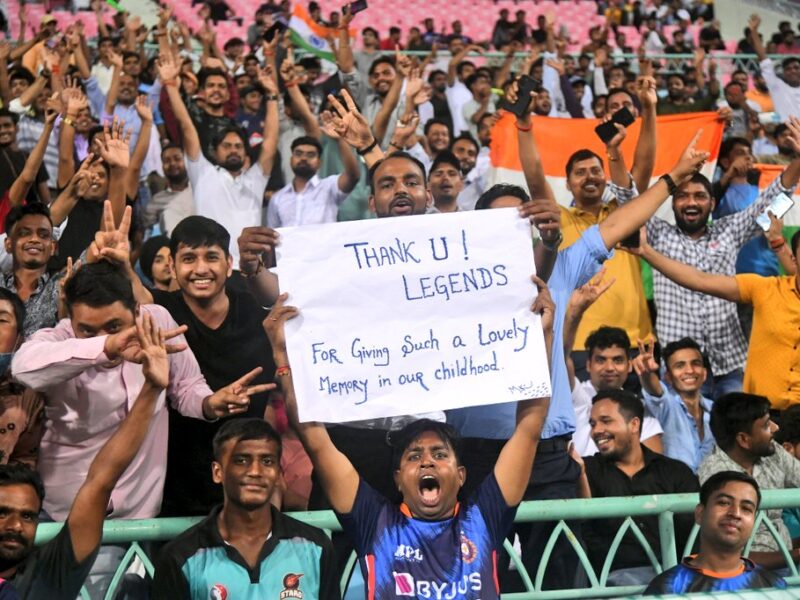 LLC 2022, MNT vs GG: गुजरात जायंट्स ने मणिपाल टाइगर्स पर गिरते पड़ते 2 विकेट से जीता मैच, दर्शकों को हुआ भरपूर आनंद