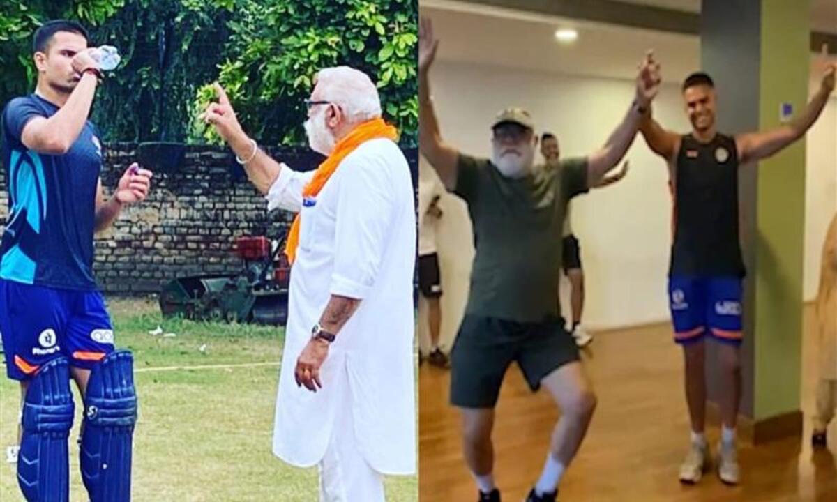 अर्जुन तेंदुलकर ने अपने खास दिन में गुरू के साथ भांगड़ा कर थिरकाए कदम, वायरल हुआ वीडियो