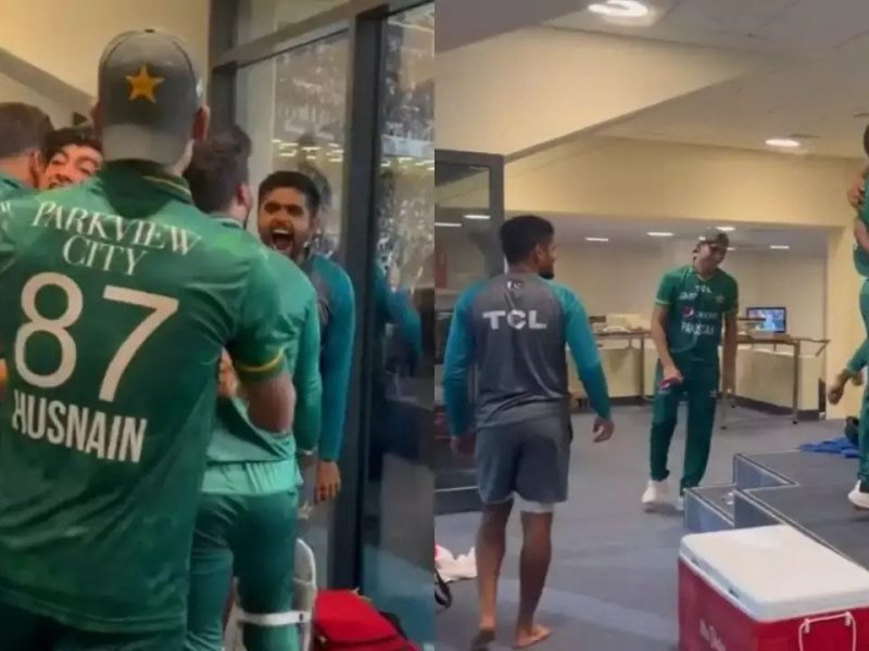 IND vs PAK: रोमांचक रन चेज़ के बाद जश्न में डूबे पाकिस्तानी खिलाड़ियों ने की ऐसी हरकतें जो भारतीय फैंस को कतई नहीं हुई बर्दाश्त, वायरल हुआ वीडियो