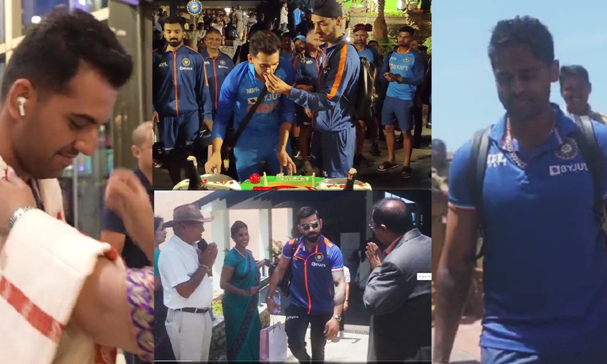 IND vs SA: भारतीय टीम का गुवाहाटी में हुआ धमाकेदार स्वागत, पारंपरिक वेशभूषा के साथ बीहू नृत्य का भी दिखा रंग, वायरल हुआ वीडियो