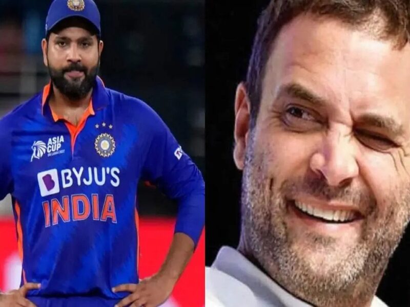 राहुल गांधी टी20 वर्ल्ड कप में रोहित शर्मा के साथ करेंगे ओपनिंग, रिपोर्टर की गलती ने मचा दिया तहलका वायरल हुआ वीडियो