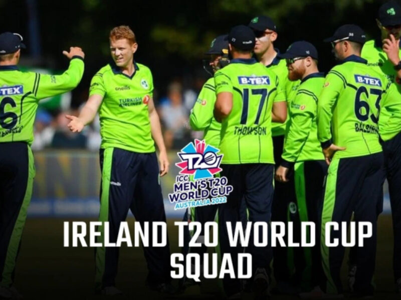T20 World Cup: टी20 वर्ल्ड कप के लिए आयरलैंड ने किया अपनी टीम का ऐलान, इन खिलाड़ियों को मिला मौका