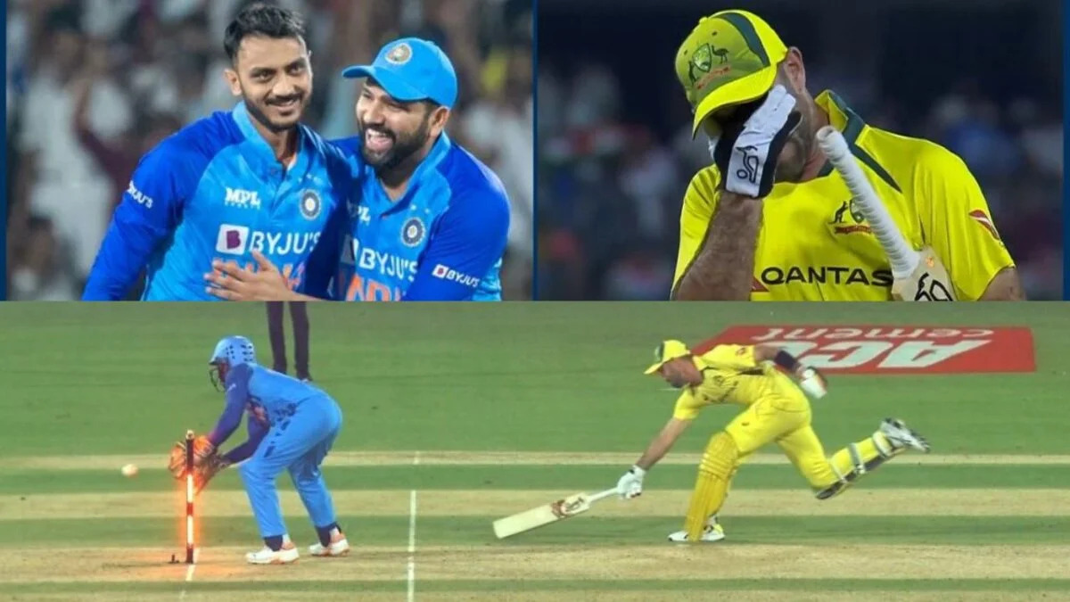 VIDEO: भारतीय क्रिकेट टीम के साथ थम नहीं रहा रन आउट का विवाद! अब मैक्सवेल के आउट होने पर बवाल, जानिए क्या कहता है नियम?