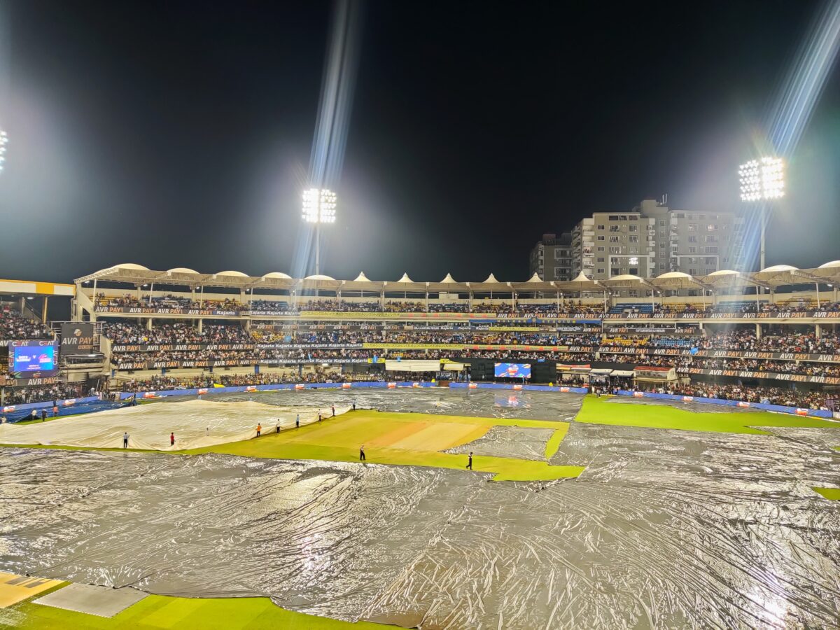 RSWS 2022, IND-L vs NZ-L: इंडिया लीजेंड्स बनाम न्यूजीलैंड के बीच मुकाबला बारिश की वजह से हुआ रद्द, सचिन की बल्लेबाज़ी देखने आये दर्शक निराश