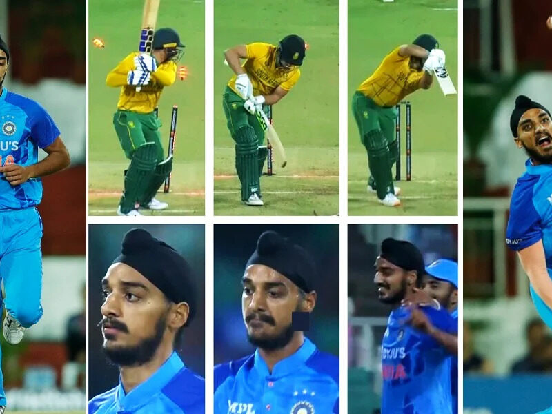 IND vs SA: अर्शदीप सिंह ने पहले ही ओवर में 3 विकेट लेके तोड़ी साउथ अफ्रीका की कमर, VIDEO में देखें पाजी का विकराल रूप