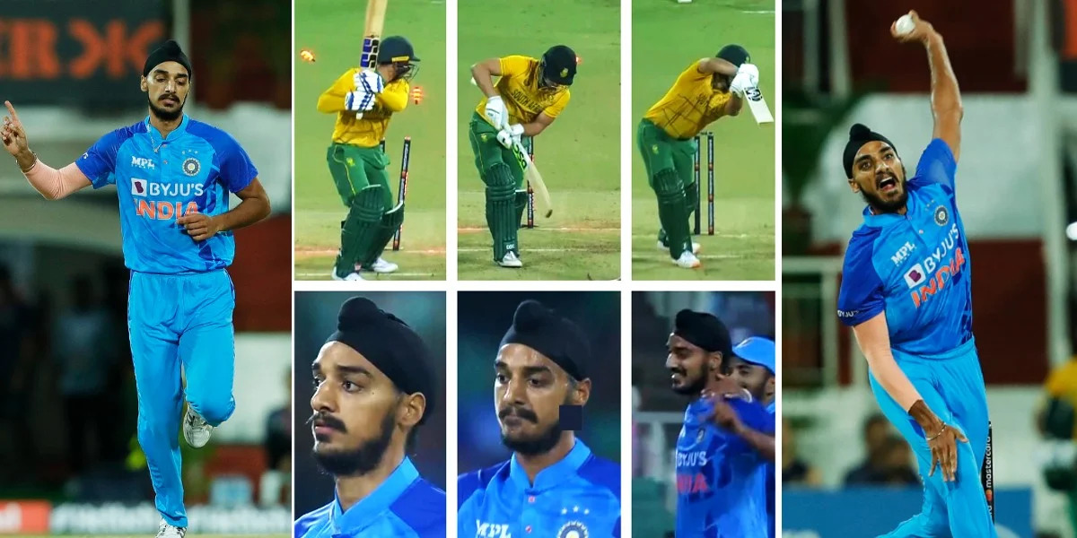 IND vs SA: अर्शदीप सिंह ने पहले ही ओवर में 3 विकेट लेके तोड़ी साउथ अफ्रीका की कमर, VIDEO में देखें पाजी का विकराल रूप