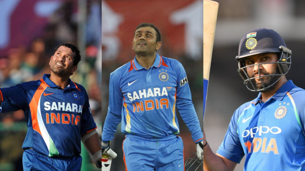 Rohit vs Sehwag vs sachin: रोहित शर्मा, वीरेंद्र सहवाग और सचिन तेंदुलकर किसने सबसे तेज़ बनाये है 12000 रन? जानें कौन है बेस्ट
