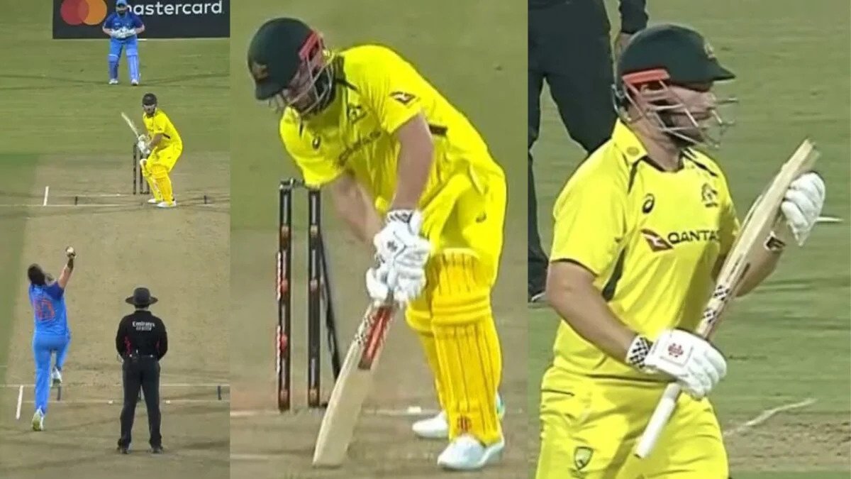 IND vs AUS: जसप्रीत बुमराह की यॉर्कर पर क्लीन बोल्ड हुए एरोन फिंच, वापस लौटते वक़्त बूम..बूम.. के लिए बजाई ताली, देखें वायरल VIDEO