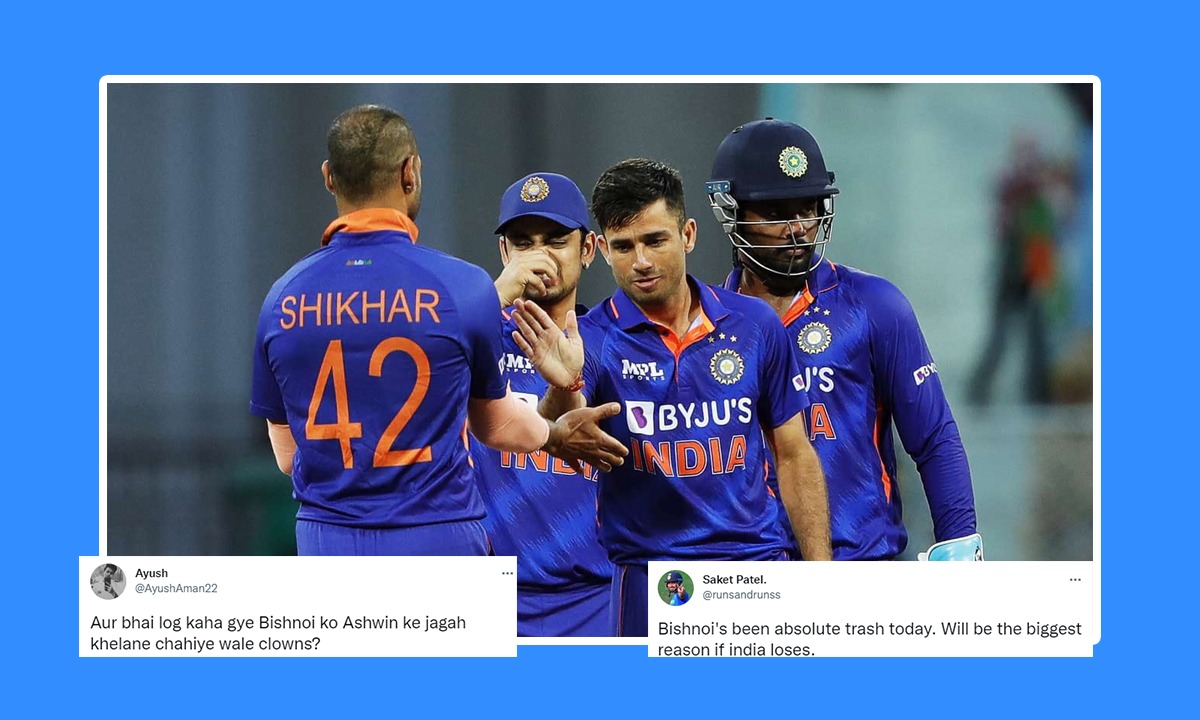 IND vs SA: "और भाई आ गया स्वाद"- अफ्रीकी बल्लेबाजों के आगे रवि बिश्नोई की सिट्टी-पिट्टी हुई गुल, सोशल मीडिया में फैंस ने जमकर लगाई फटकार