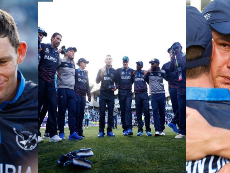 SL vs NAM: टी20 वर्ल्डकप के पहले मैच में श्रीलंका को हरा कर इमोशनल हुई नामीबिया की टीम, खिलाड़ियों से बात करते हुए कप्तान के निकले आंसू