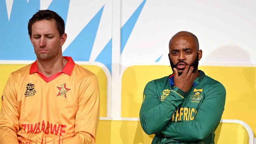 SA vs ZIM: ना तेरा ना मेरा नतीजे पर पहुंचा साऊथ अफ्रीका और जिम्बाब्वे का मैच, बारिश के चलते 2 पाइंट्स को करना पड़ा शेयर