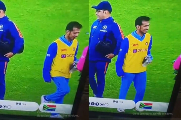 IND vs SA : साउथ अफ्रीका के खिलाफ LIVE मैच में यूजी चहल ने अंपायर के साथ की ऐसी हरकत, VIDEO देख नहीं रोक पाएंगे अपनी हंसी