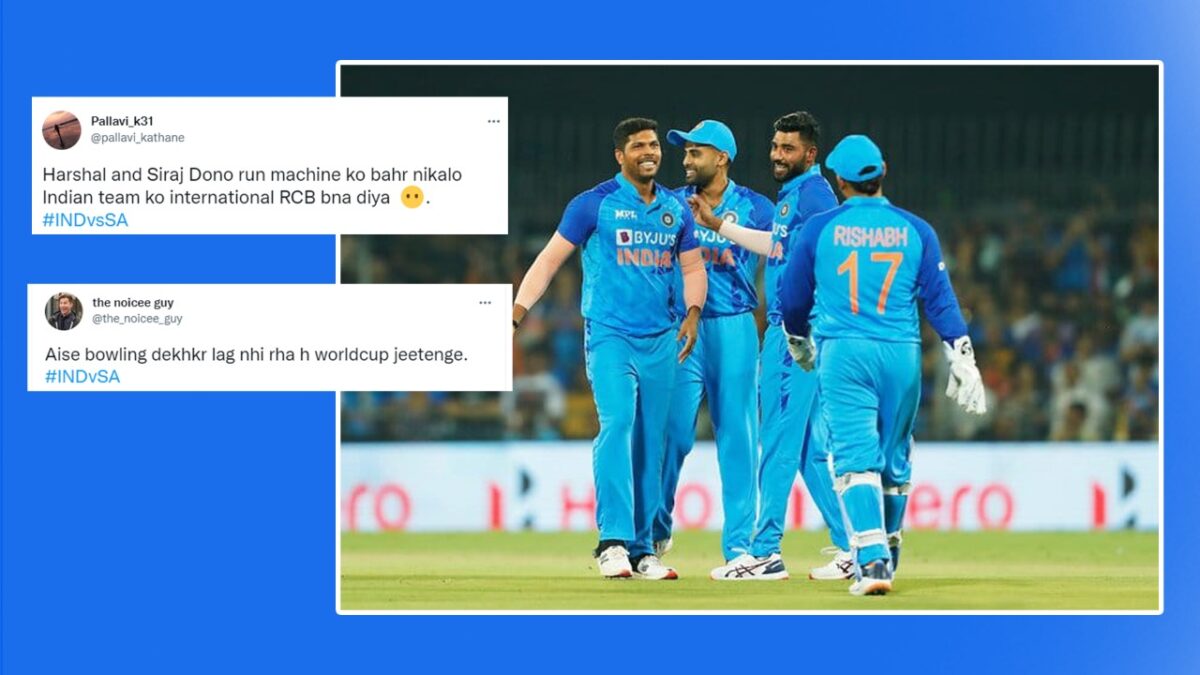 IND vs SA: "सपने में भी वर्ल्ड कप नहीं जीत सकते"- भारतीय गेदंबाजों ने अफ्रीकी टीम पर छप्पर-फाड़ते हुए लुटाए रन, गुस्से से लाल फैंस ने जमकर लगाई क्लास