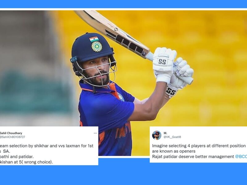 IND vs SA: "जब खिलाना नहीं रहता हैं तो लेते क्यों हो"- रजत पाटिदार के साथ नाइंसाफी फैंस को नहीं हुई बर्दाश्त, बौखलाए फैंस ने BCCI के उड़ाए तोते