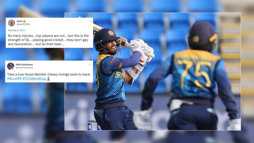 SL vs IRE: "यहां सब मामला सॉर्ट हैं"- श्रीलंका ने आयरलैंड के खिलाफ दहाड़ मारते हुए 9 विकटों से जीता मुकाबला, फैंस ने जमकर लुटाया प्यार
