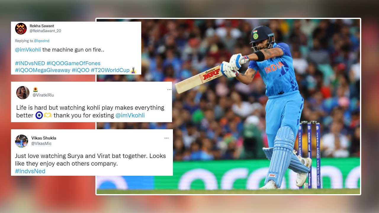 IND vs NED: “बच्चों पर रहम कर दो”- विराट कोहली और सूर्या ने नीदरलैंड्स को दिखाए तारे, फैंस ने जमकर दोनों की बल्लेबाजी के लिए मज़े