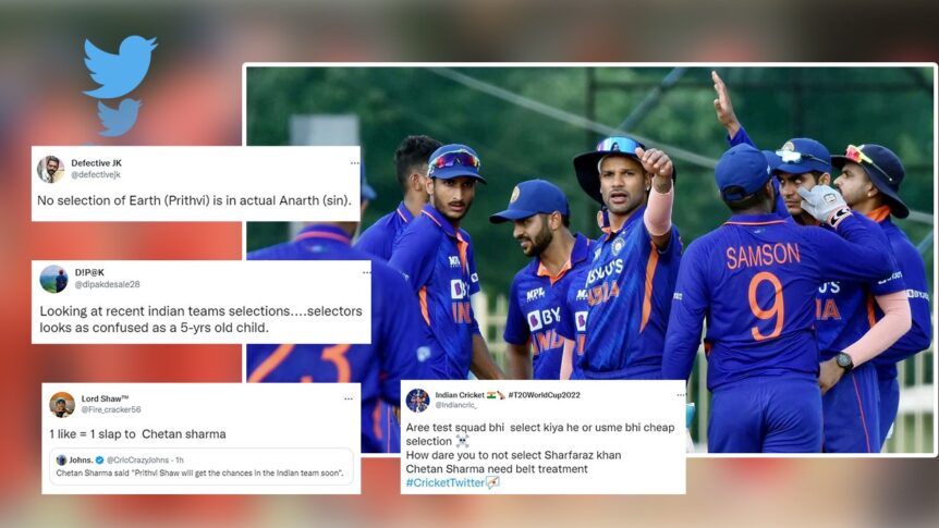 "पैसे खाकर सलेक्शन करते हो क्या"- BCCI ने अंधे होकर किया खिलाड़ियों का चयन फिर उठी उंगली, फैंस ने जमकर उड़ाई धज्जियां