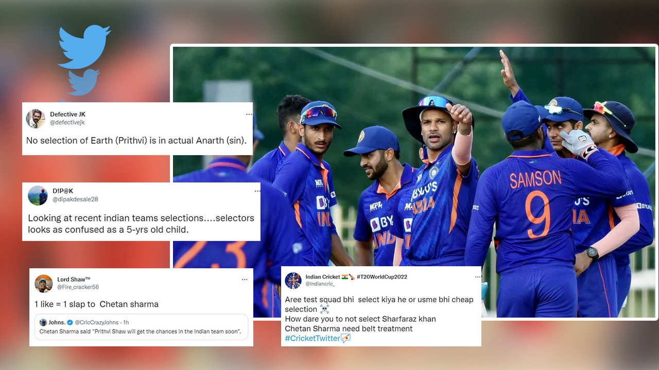 "पैसे खाकर सलेक्शन करते हो क्या"- BCCI ने अंधे होकर किया खिलाड़ियों का चयन फिर उठी उंगली, फैंस ने जमकर उड़ाई धज्जियां