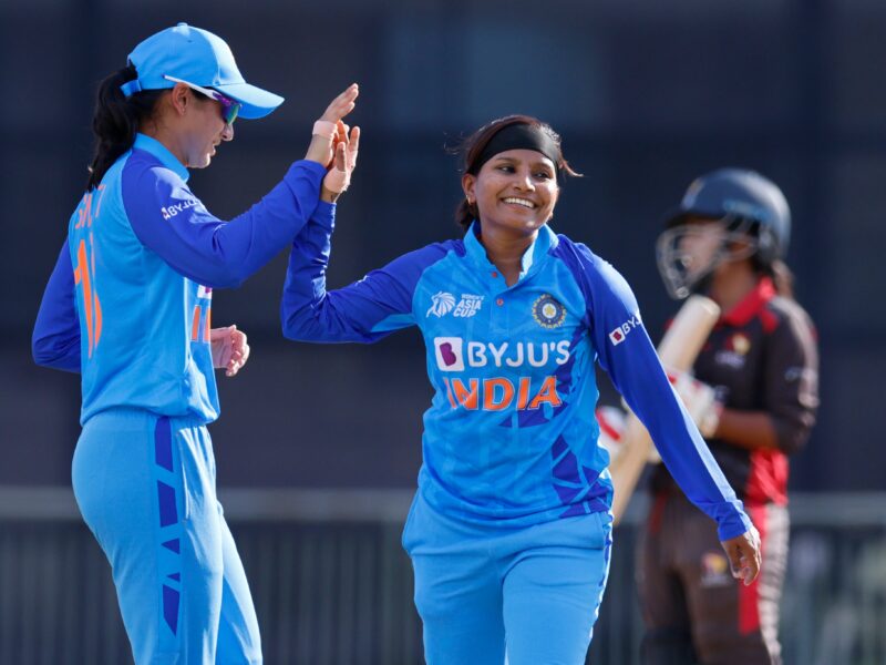 IND-W vs UAE-W: महिला एशिया कप में भारत ने लगाई जीत की हैटट्रिक, तीसरे मैच में यूएई को 104 रनो से रौंद कर पहुंची टॉप पर