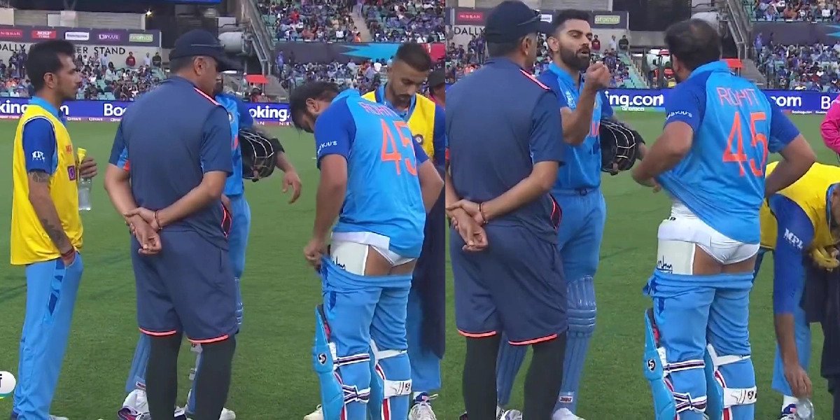 IND vs NED: रोहित शर्मा ने सरेआम बीच मैदान पर मैच के दैरान उतारा पजामा, वायरल हो रहा शर्मनाक हरकत की वीडियो
