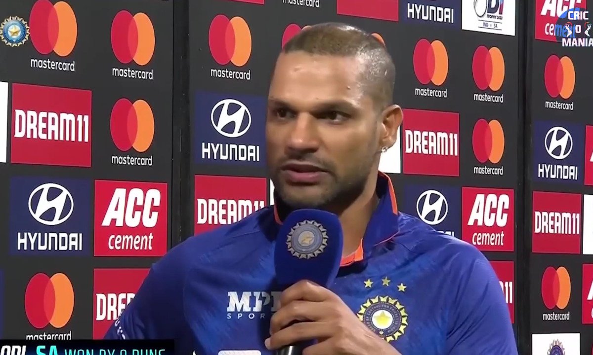 IND vs SA: शिखर धवन ने शर्मनाक हार के लिए इन खिलाड़ियो को ठहराया जिम्मेदार, इस खिलाड़ी पर कर रहे हैं गर्व
