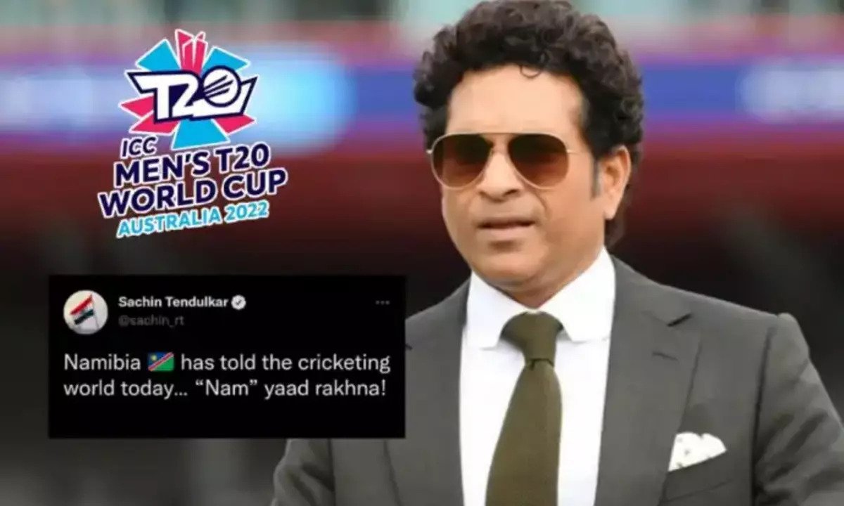 "'NAM' याद रखना"- नामिबिया ने श्रीलंका की उधेड़ी खाल तो भगवान सचिन तेंदुलकर ने की दिल खोलकर तारीफ, कह दी यह बड़ी बात