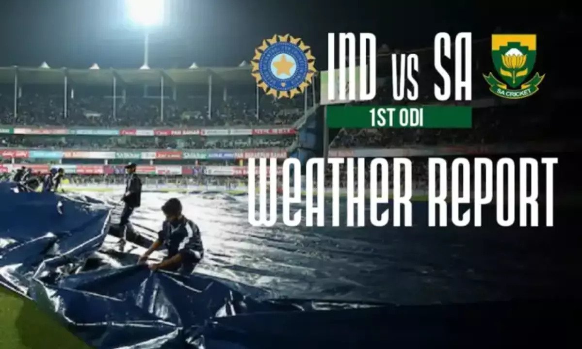 IND vs SA: भारत और साऊथ अफ्रीका के पहले वनडे मुकाबले में बारिश डालने वाली हैं रोड़ा !, जानें लखनऊ की ताजा मौसम रिपोर्ट