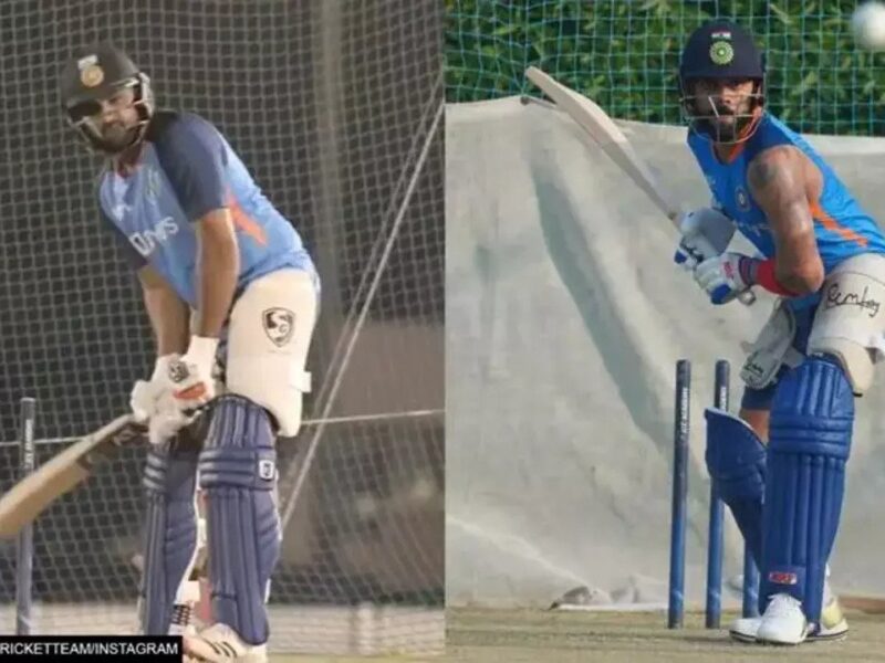 तीसरे वॉर्मअप मैच में आस्ट्रेलिया से दो हाथ करने से पहले विराट कोहली और रोहित शर्मा ने जमकर बहाया पसीना, वायरल हुआ वीडियो