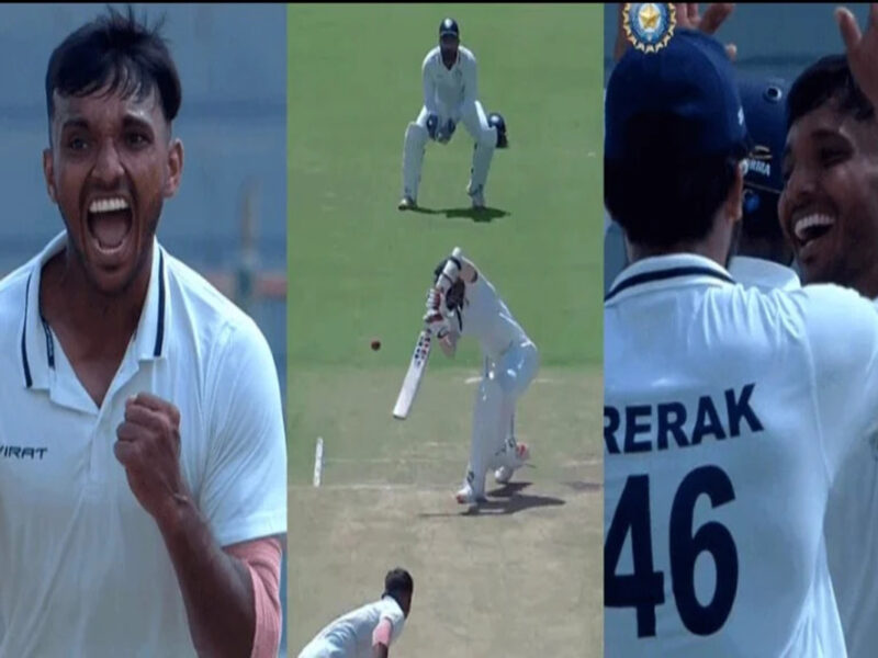 IRANI CUP 2022: W,W,W,W,W… ईरानी कप में ट्रक ड्राइवर के बेटे ने 5 विकेट लेकर मचाई सनसनी, कभी जूते खरीदने के भी नहीं थे पैसे