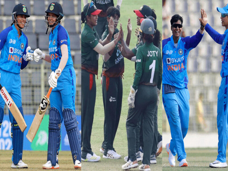 IND W vs BAN W: महिला एशिया कप में भारतीय टीम की चौथी जीत, मेजबान बांग्लादेश को 59 रनों से हराया, शैफाली वर्मा बनी जीत की हीरो