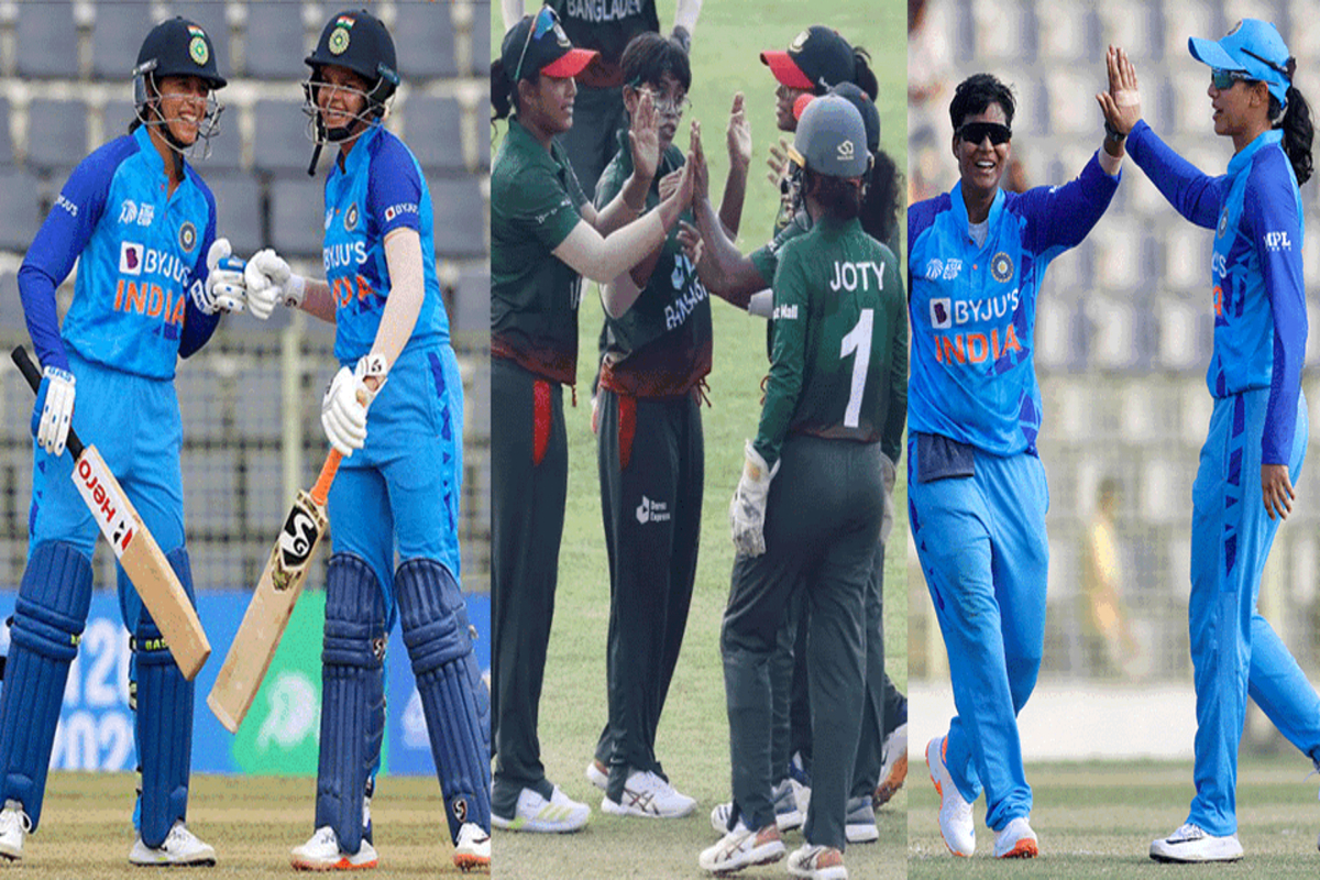 IND W vs BAN W: महिला एशिया कप में भारतीय टीम की चौथी जीत, मेजबान बांग्लादेश को 59 रनों से हराया, शैफाली वर्मा बनी जीत की हीरो