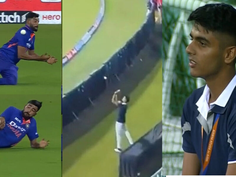 IND vs SA: लगतार गिरती जा रही भारतीय टीम की फील्डिंग का स्तर, मैदान के बाहर खड़े इस लड़के ने कैच पकड़ कर दिखाया आईना, देखें VIDEO