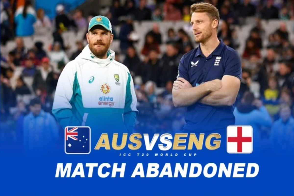 AUS vs ENG: बारिश ने धोया इंग्लैंड बनाम ऑस्ट्रेलिया मैच, दोनों टीमों को 1-1 अंक से करना पड़ा संतोष, पाक की तरह ऑस्ट्रेलिया की राह अब मुश्किल