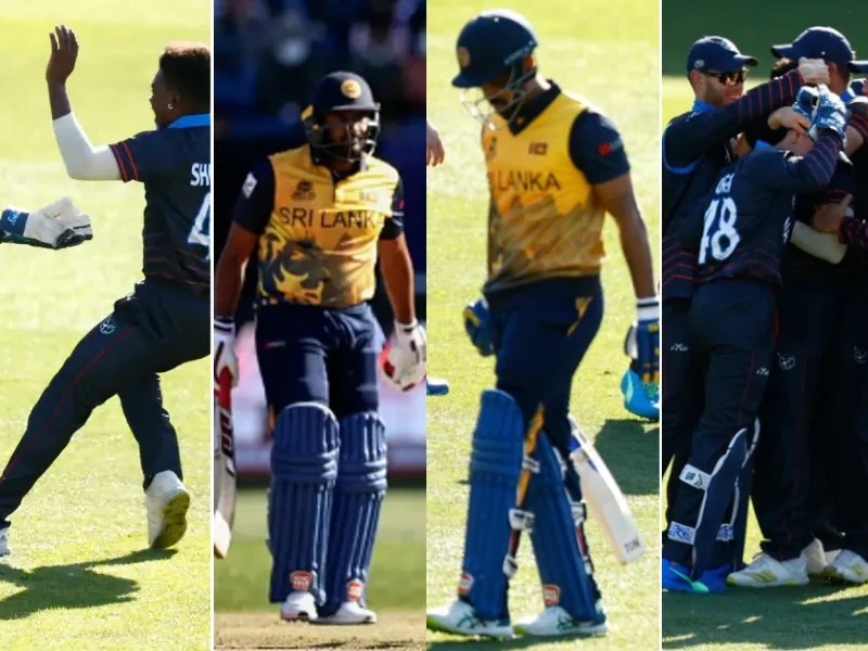 SL vs NAM : टी20 वर्ल्डकप के पहले क्वालिफायर मैच में हुआ बड़ा उलटफ़ेर, नामीबिया ने एशिया की चैंपियन श्रीलंका को 55 रनो से हराया