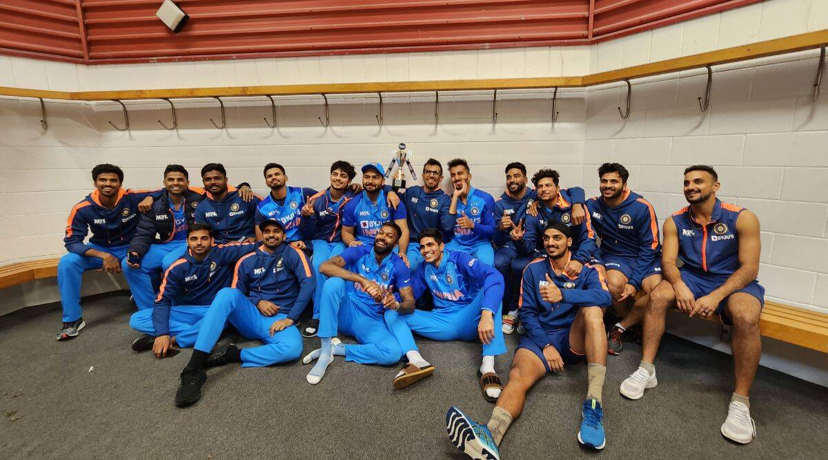 IND vs NZ: हार्दिक पांड्या और साथी खिलाड़ियों के ड्रेसिंग रूम का वीडियो वायरल, जीत के बाद ऐसे मना रहे थे जश्न