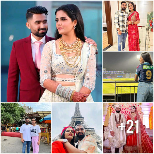 राहुल तेवतिया आईपीएल में मचा रहे हैं धूम, उनकी पत्नी हैं बला की खूबसूरत, सोशल मीडिया पर वायरल हो रही तस्वीर