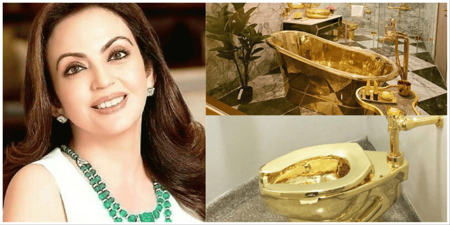 Nita Ambani के बाथरूम में जड़ा है इतना सोना, एक आम इंसान कर सकता है अपनी बेटी की शादी, जानिए उसकी कीमत