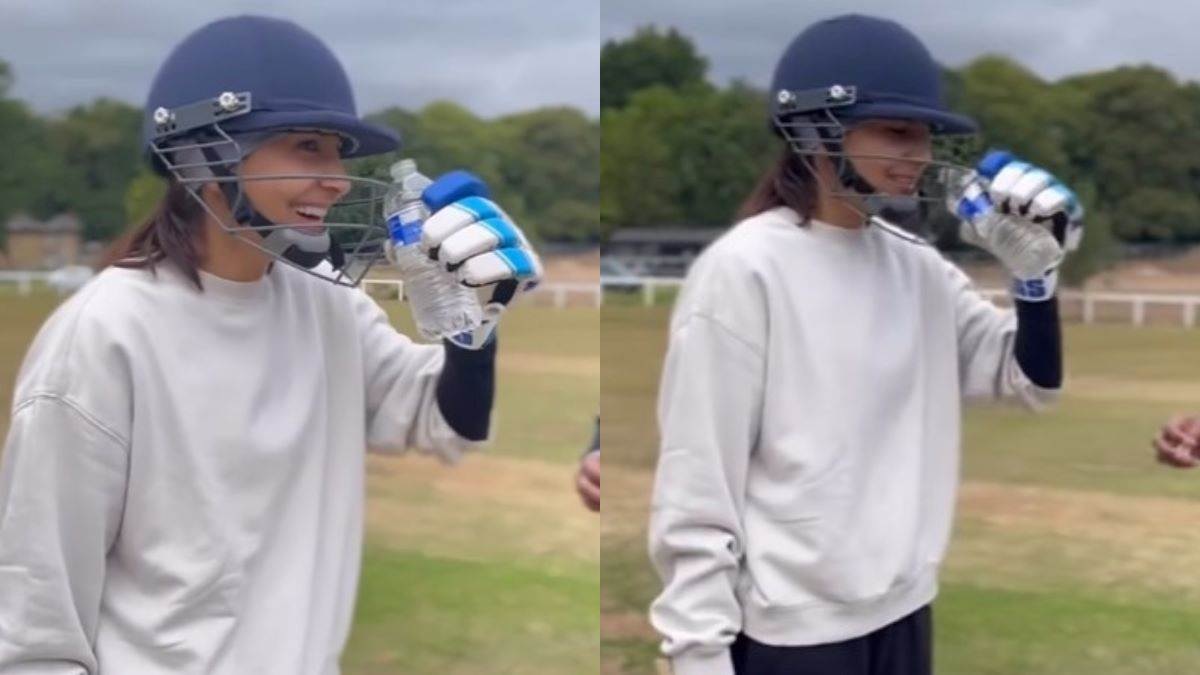 IPL 2023: बोतल से पानी पीने की कोशिश करती नजर आई Anushka Sharma, फैंस ने कहा – ‘सिर्फ VIRAT ही कर सकते हैं…’