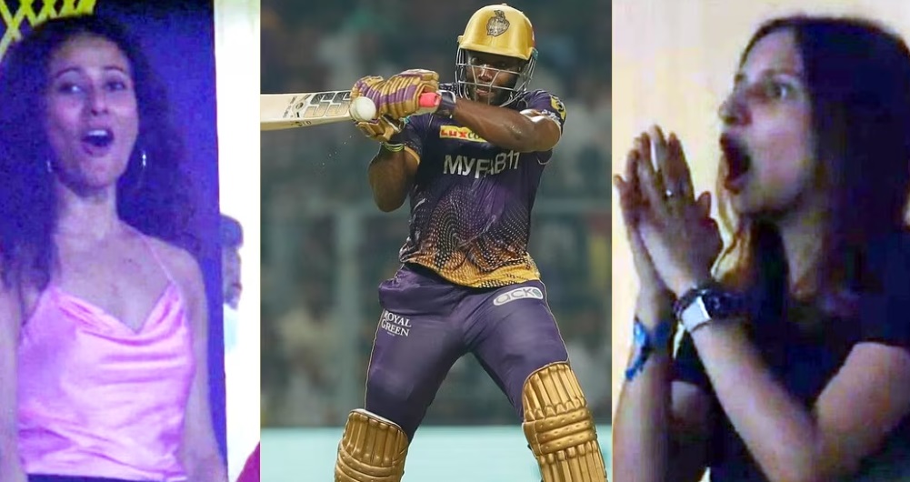 IPL 2023: सोशल मीडिया पर इन 2 मिस्ट्री गर्ल ने इंटरनेट का बढा़ दिया पारा, आंद्रे रसेल के छक्के पर दिया ऐसा रिएक्शन