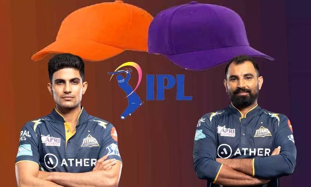 IPL 2023: Shubman Gill ने Virat Kohli और Mohammed Shami ने चहल को दिया धोखा, अपने सिर पर सजाई ऑरेंज कैप और पर्पल कैप