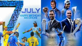 Happy B’day MSD
