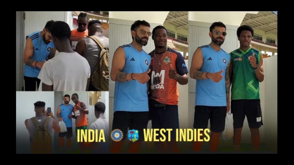 Virat Kohli की वेस्ट इंडीज में भी है तगड़ी फैन फॉलोइंग, ऑटोग्राफ लेने के लिए लगी लंबी कतार