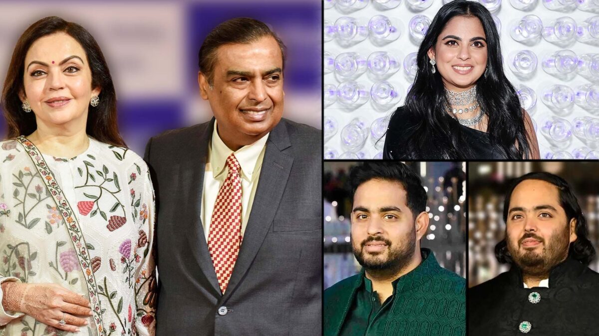 Jio Mukesh Ambani Akash Ambani Nita